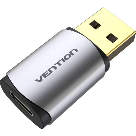 VEN CDMH0 Vention USB to Type-C Sound Card Gray Metal Type