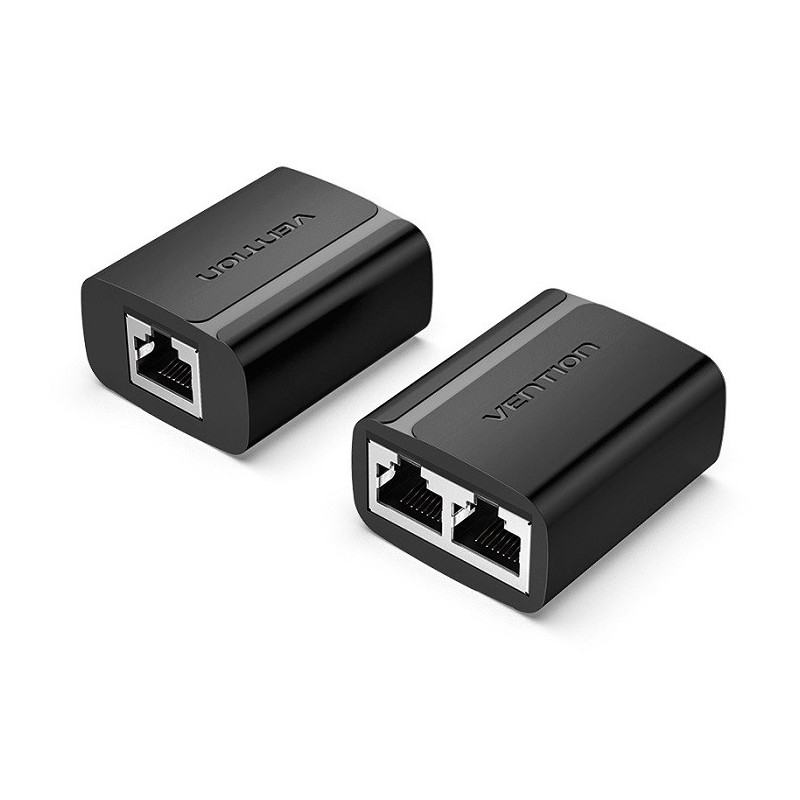 VEN IPTB0 Vention 1 to 2 RJ45 Splitter Adapter Black VEN IPTB0 Vention 1 to 2 RJ45 Splitter Adapter Black
