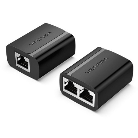 VEN IPTB0 Vention 1 to 2 RJ45 Splitter Adapter Black
