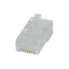 VEN IDBR0-100 Vention Cat.5E UTP RJ45 Modular Plug Transparent 100 Pack