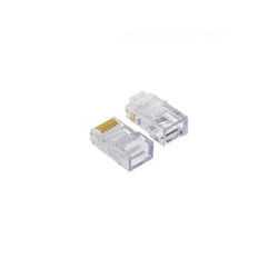 VEN IDDR0-100 Vention Cat.6 UTP RJ45 Modular Plug Transparent 100 Pack