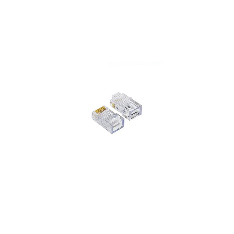 VEN IDDR0-100 Vention Cat.6 UTP RJ45 Modular Plug Transparent 100 Pack VEN IDDR0-100 Vention Cat.6 UTP RJ45 Modular Plug Transparent 100 Pack