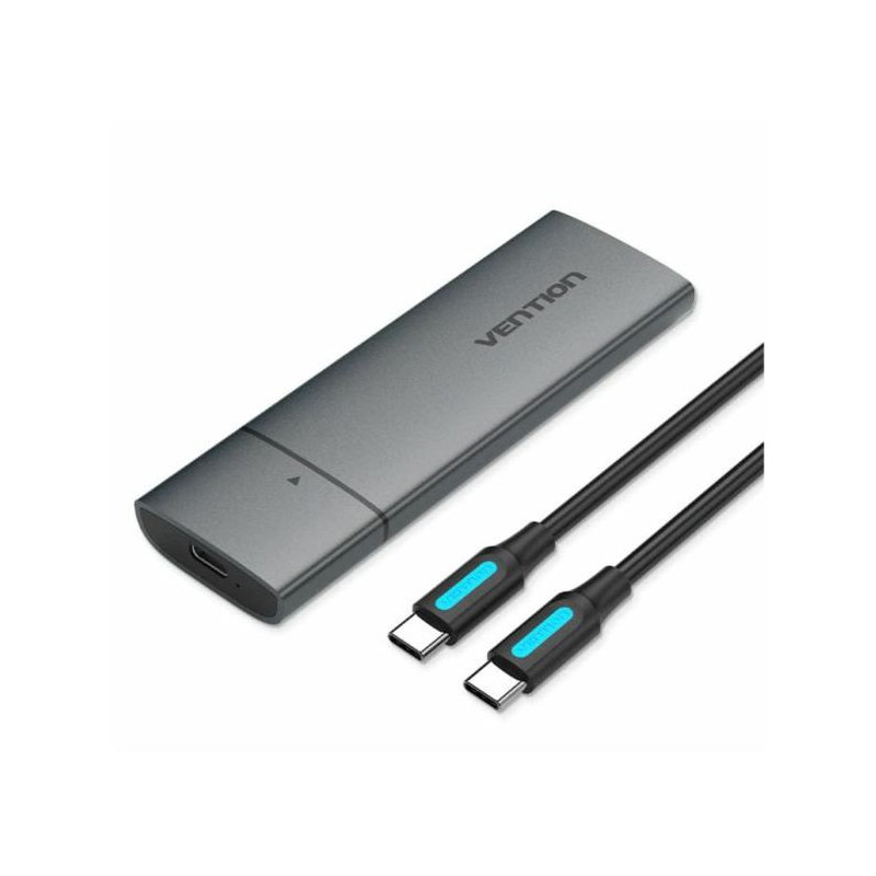 VEN KPGH0 Vention M.2 NVMe SSD Enclosure (USB 3.1 Gen 2-C) Gray Aluminum Alloy Type VEN KPGH0 Vention M.2 NVMe SSD Enclosure (USB 3.1 Gen 2-C) Gray Aluminum Alloy Type