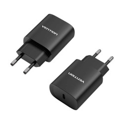 VEN FABB0-UK Vention 1-port USB Wall Charger(18W) UK-Plug Black
