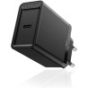 VEN FADB0-UK Vention 1-port USB-C Wall Charger(20W) UK- Plug Black