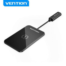 VEN FGBBAG Vention Wireless Charger 15W Ultra-thin Mirrored Surface Type 0.05M Black