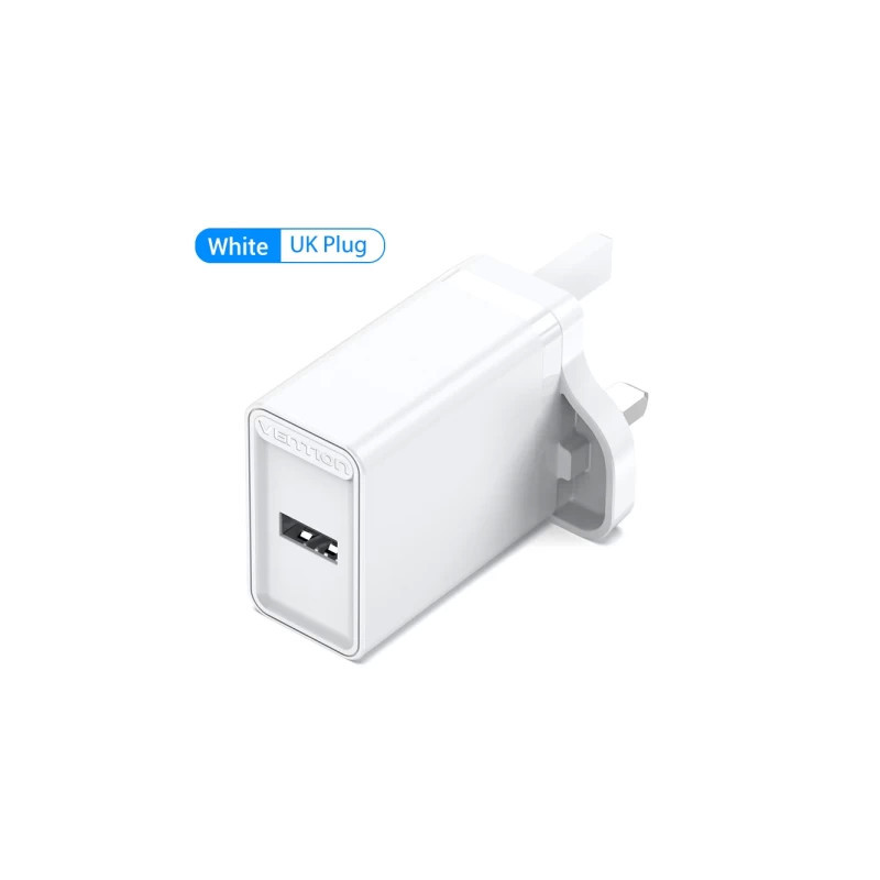 VEN FAAW0-UK Ven FAAW0-UK 1-port USB Wall Charger(12W) UK-Plug White VEN FAAW0-UK Ven FAAW0-UK 1-port USB Wall Charger(12W) UK-Plug White