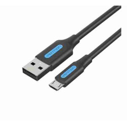 VEN COLBH Vention USB 2.0 A Male to Micro-B Male 3A Cable 2M Black
