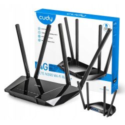 CUDY LT400 N300 WI-FI 4G Lte Router