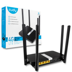 CUDY LT500 Cudy AC1200 4G LTE ,1200Mbps Mesh WiFi Router with SIM Card Slot.