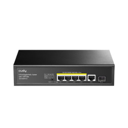 CUDY GS1005PTS1 CUDY 5-PORT GIGABIT PoE(120watts) + Switch with 1 SFP Slot