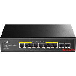 CUDY GS1010PE CUDY 8-PORT GIGABIT PoE(120watts) + Switch with 2 Uplink Ports