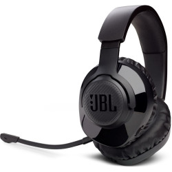 JBL Quantum 350 Over ear USB Wired Gaming Headset with Boom Mic-Black