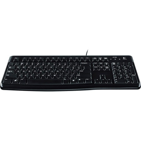 Logitech K120 Wired Keyboard(KB-Sequoia) -Black