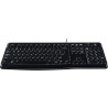 Logitech K120 Wired Keyboard(KB-Sequoia) -Black