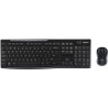 Logitech MK270  Wireless Keyboard & Mouse Combo- Black
