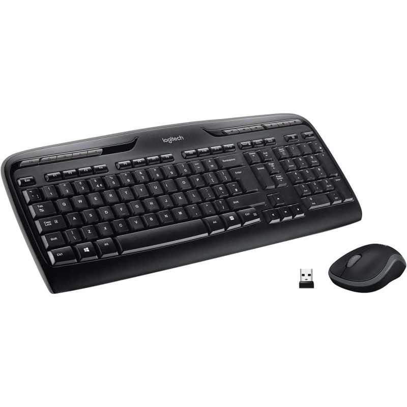 Logitech MK330 Wireless Keyboard & Mouse Combo - Black Logitech MK330 Wireless Keyboard & Mouse Combo - Black