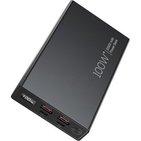 VEN FKCHO Vention 20000mAh Phone & Laptop Power Bank 100W-GREY