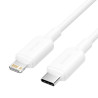VEN LALBH Vention USB 2.0 Type-C Male to Lightning Male 3A 2M Cable Aluminum Alloy Type