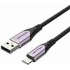 VEN LABVH Vention USB 2.0 A Male to Lightning Male 2M Cable Aluminum Alloy Type