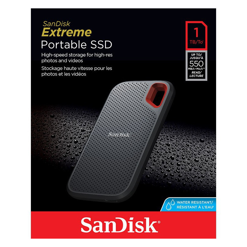 SANDISK 1TB Extreme Portable E61 SSD SDSSDE61-1T00-G25 SANDISK 1TB Extreme Portable E61 SSD SDSSDE61-1T00-G25