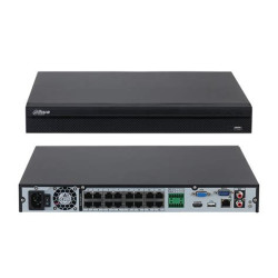 DAHUA NVR4216-16P-4KS3 -16CH 1U 16PoE 2HDDs Lite Network Video Recorder