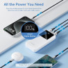 VEN FHLW0 Vention 20,000mAh Power Bank-WHITE