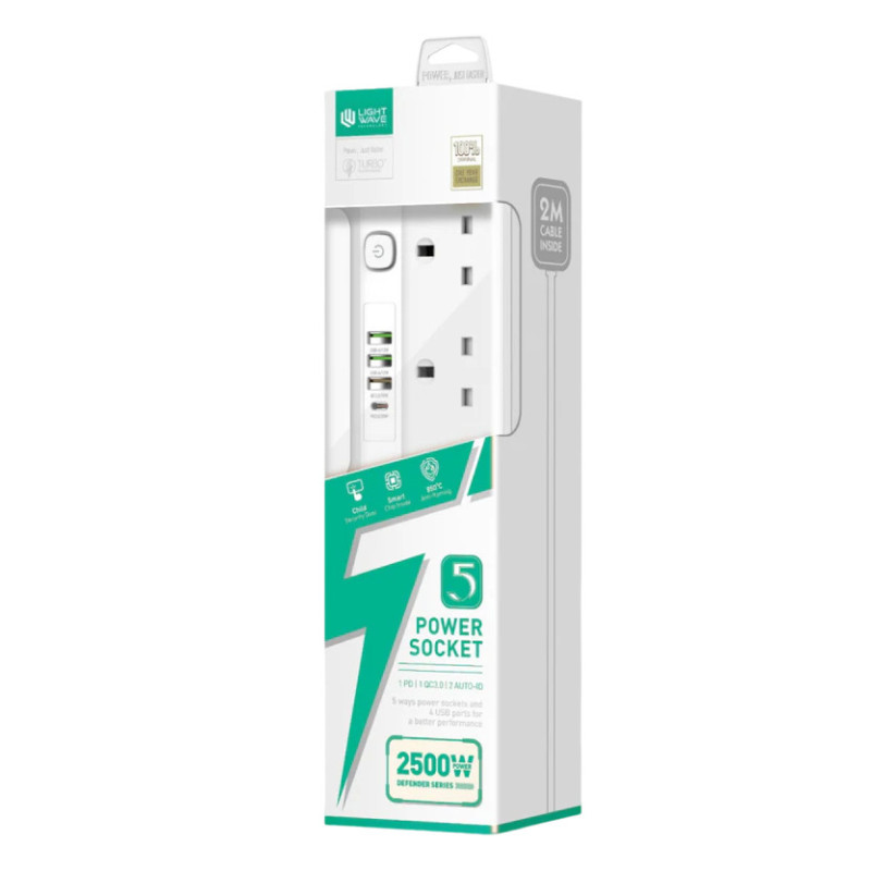 Lightwave Extension Socket- 2 Metres (LW EXT 54U) Lightwave Extension Socket- 2 Metres (LW EXT 54U)