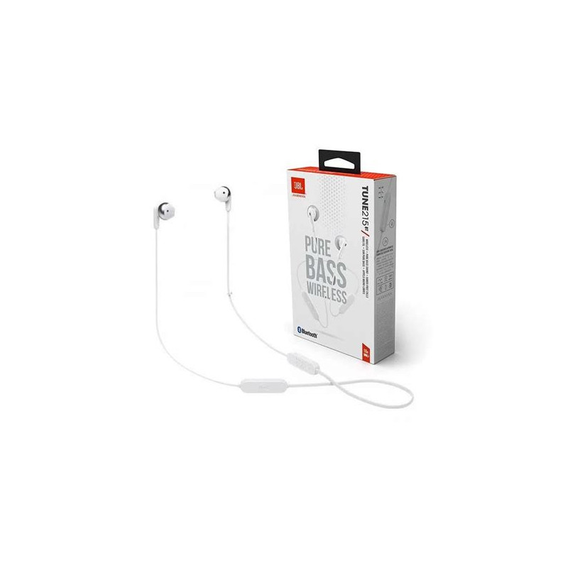 JBL Tune 215 Bluetooth headphones -White JBL Tune 215 Bluetooth headphones -White