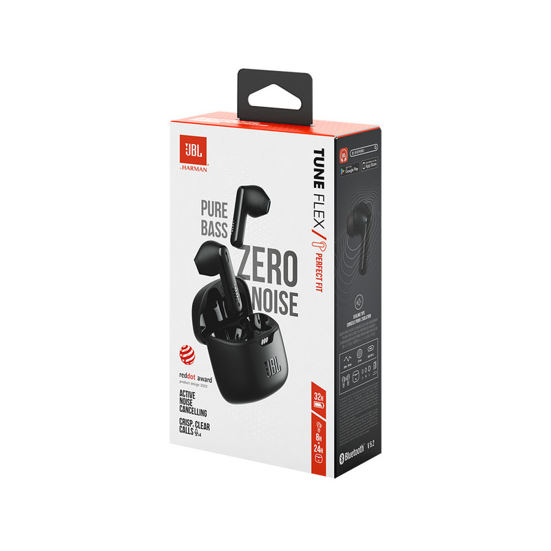 JBL TUNE FLEX wireless Earbuds -Black JBL TUNE FLEX wireless Earbuds -Black