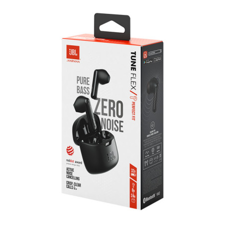 JBL TUNE FLEX wireless Earbuds -Black