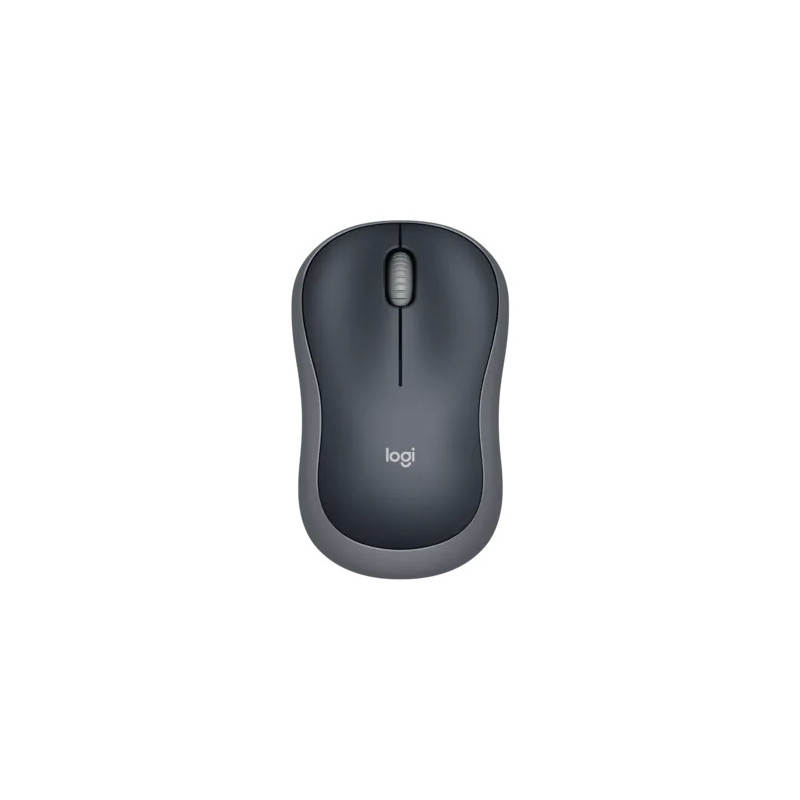 Logitech M185 Wireless Mouse - BLACK
