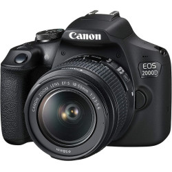 Canon EOS 2000D DSLR Camera with 18-55mm Lens