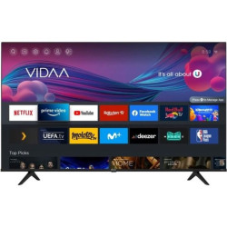 Hisense 55'' Inch Smart UHD 4K Frameless LED TV, YouTube, Netflix - Black